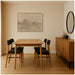 Framed Canvas 38x28 Sylvie Dark Gold 6