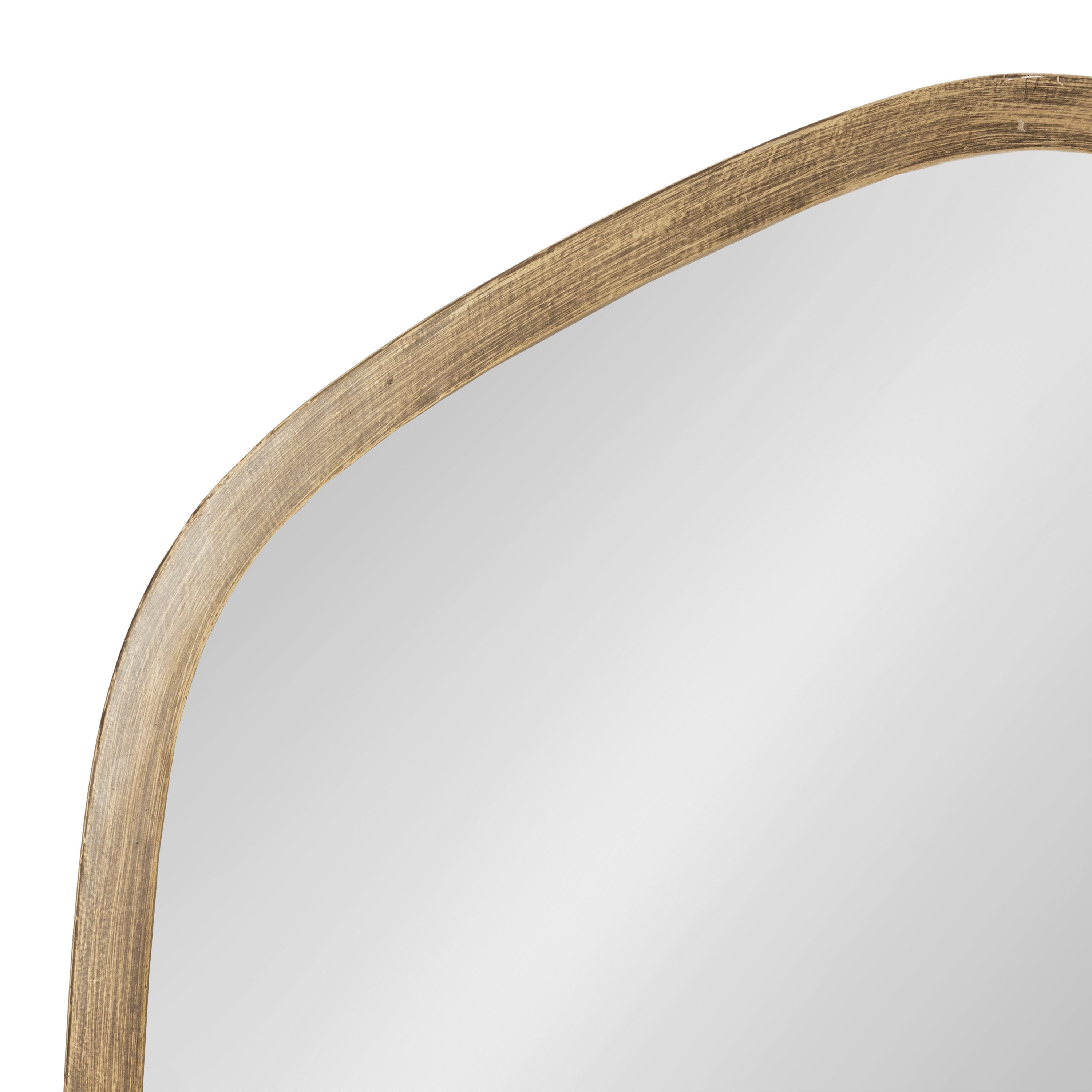 Hexagon Mirror Gold 20x36 3