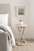 Side Table 15x15x23 White 8