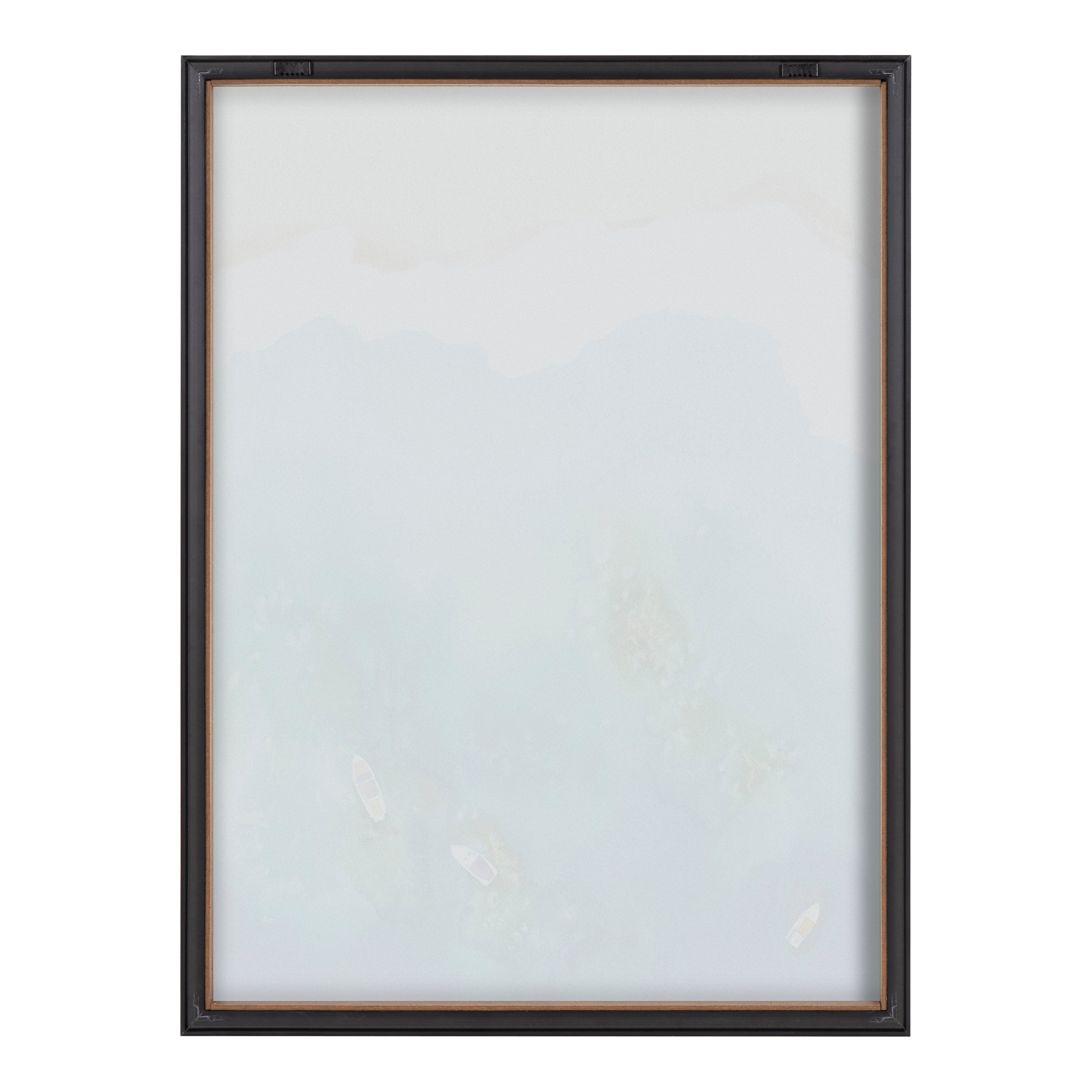 Blake Voyage Framed Printed Glass by Janet Meinke-Lau