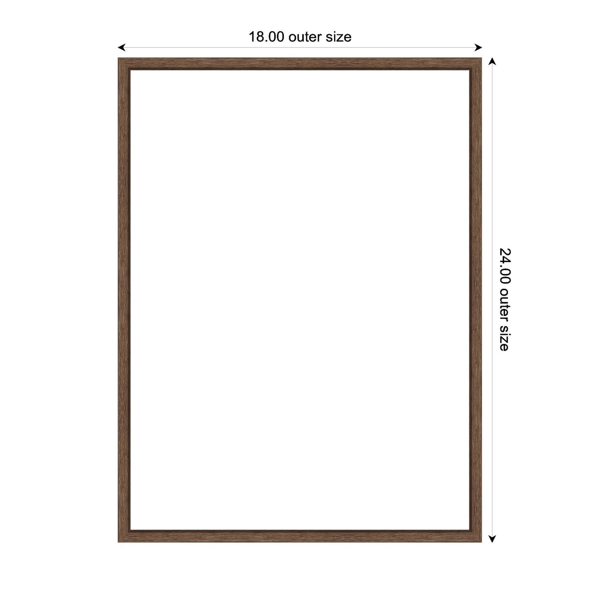 Art Set 2 Piece Set 18x24 Sylvie Walnut 2