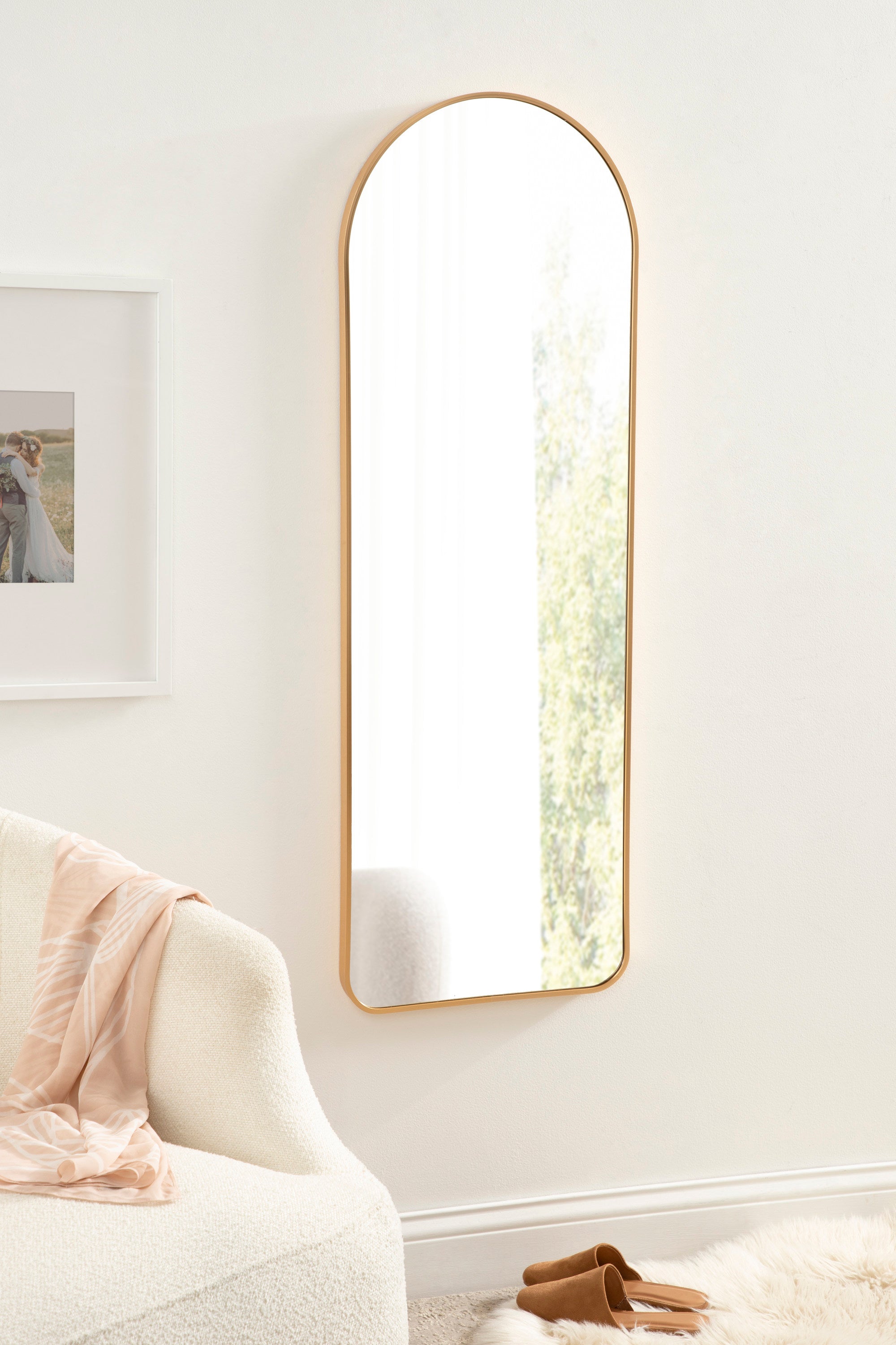 Arch Mirror Gold 16x48 6