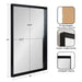Rectangle Mirror Black 24x36 2