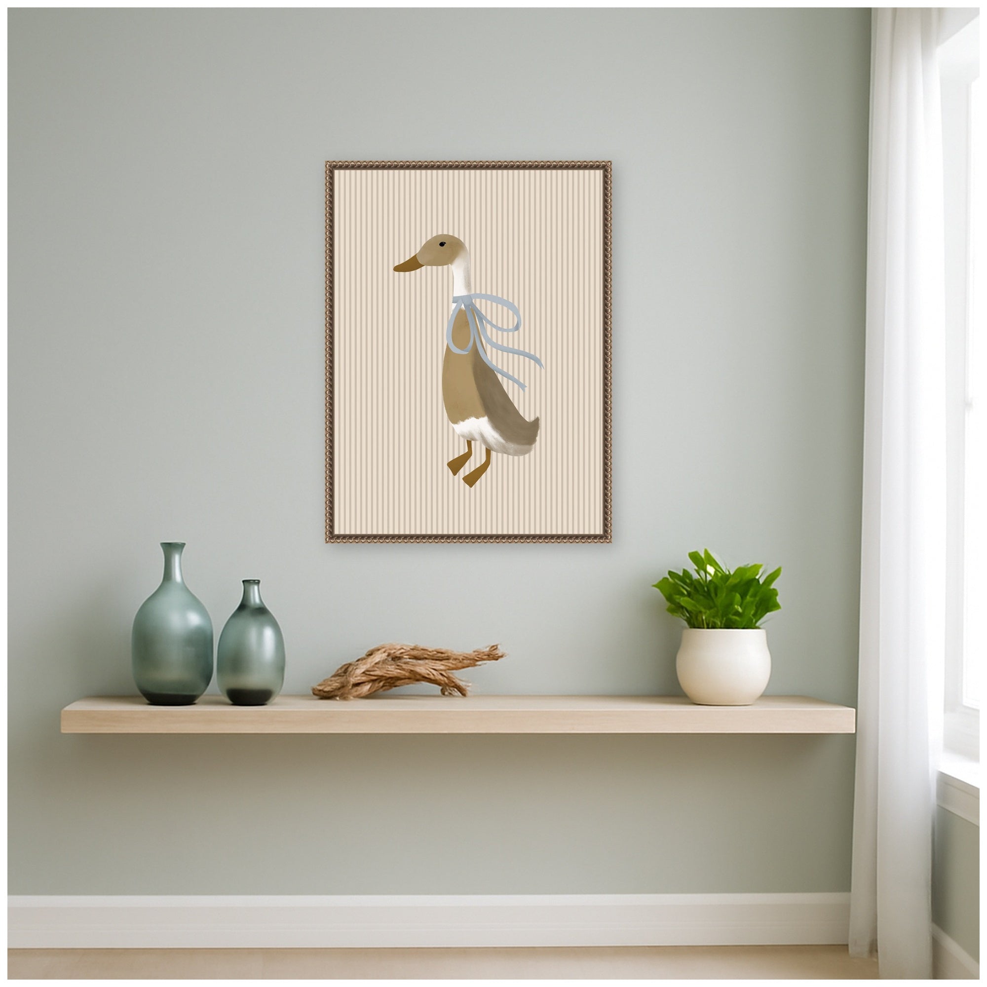 Framed Canvas 18x24 Sylvie Beaded Dark Gold 6
