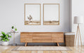 Framed Canvas Sylvie Natural 2 Piece Set 28x38 5