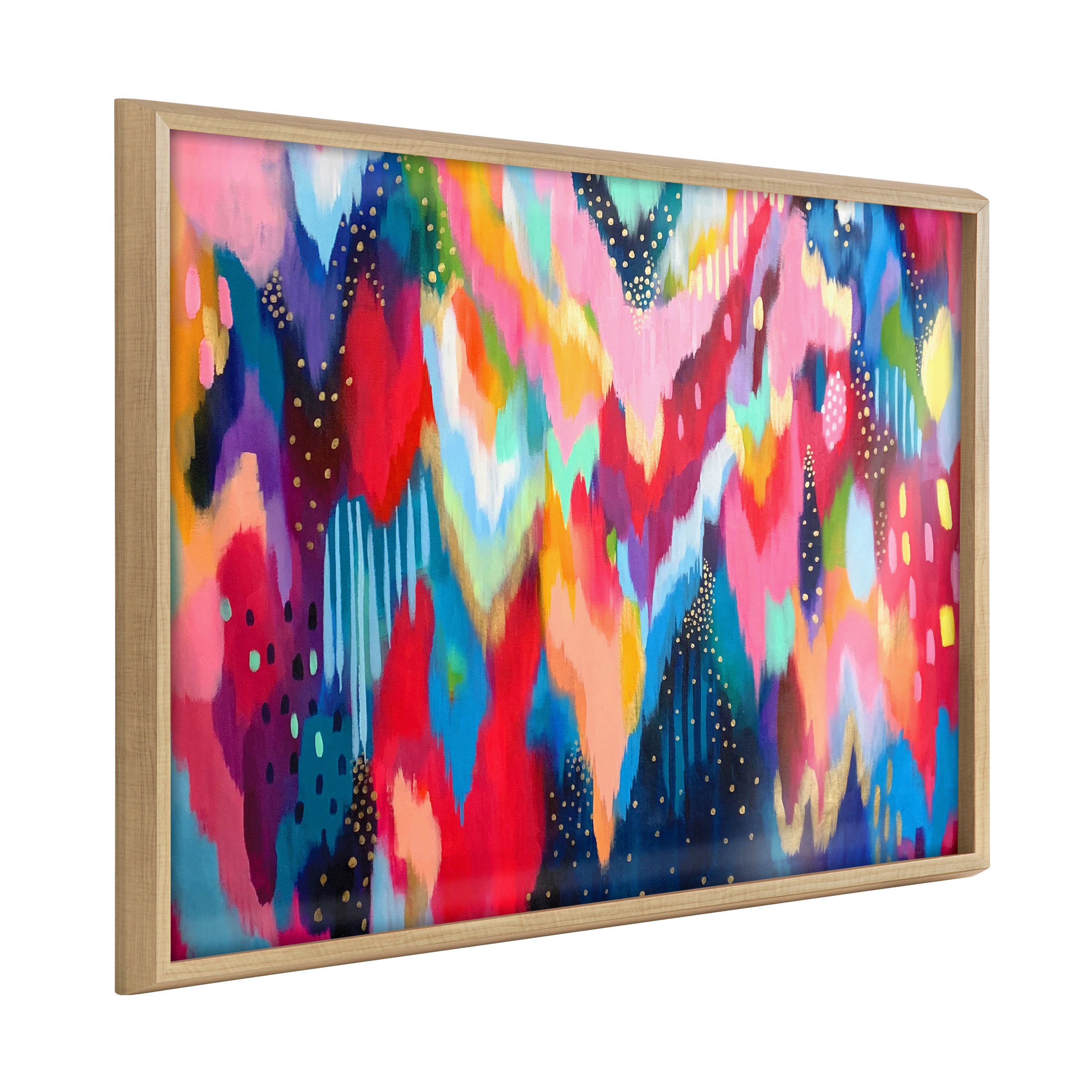 Blake Brushstroke 100 Framed Printed Art by Jessi Raulet of Ettavee