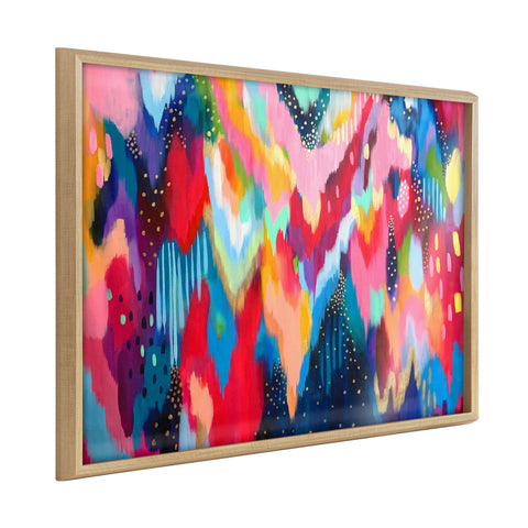 Blake Brushstroke 100 Framed Printed Art by Jessi Raulet of Ettavee