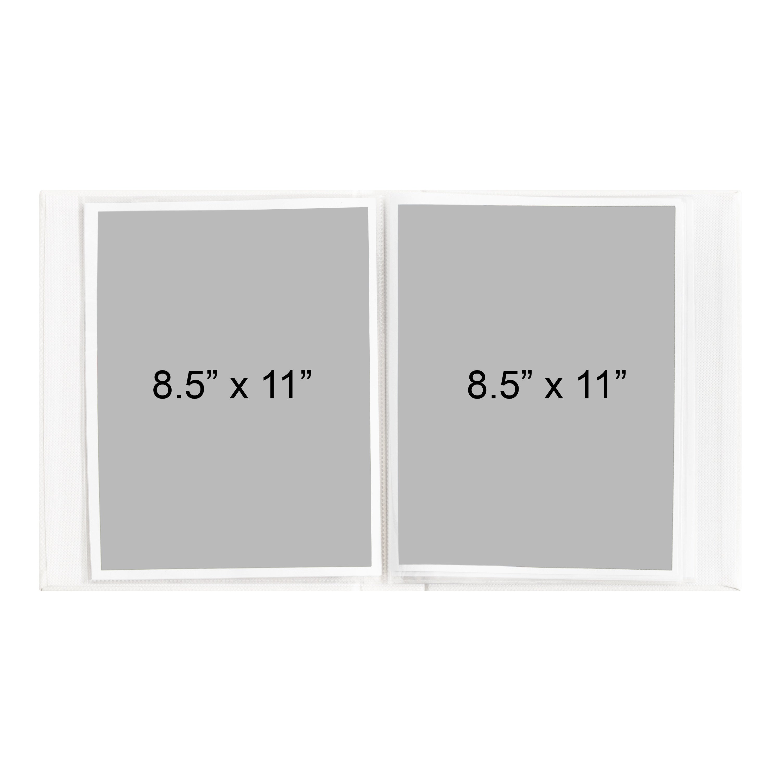 Scrapbook White 40 Photos 5