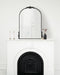 Arch Mirror Black 25x33 7