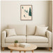 Framed Canvas Sylvie Walnut 18x24 6