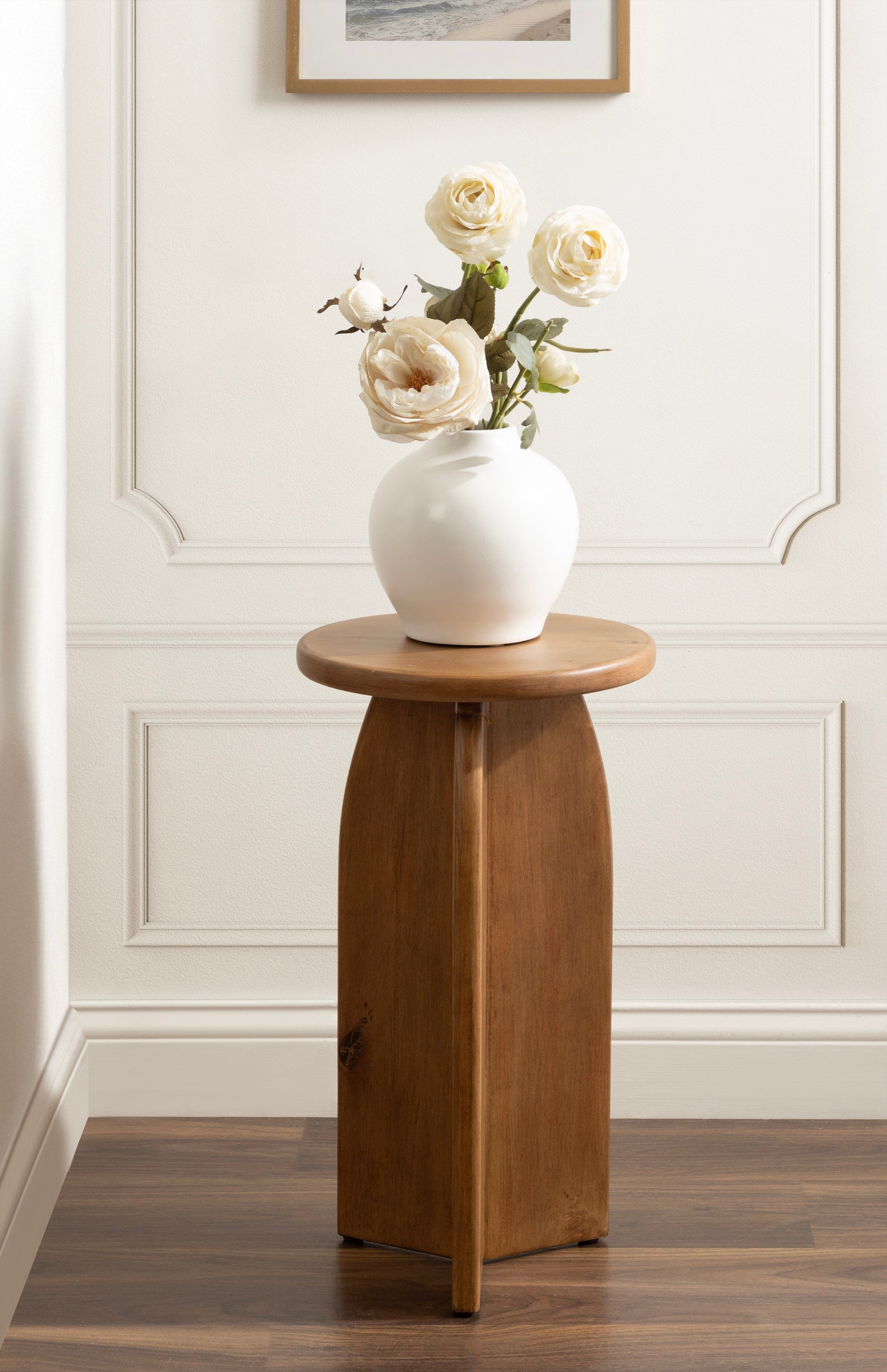 Drink Table Rustic Brown 12x12x22 8