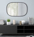 Capsule Mirror Black 24x36 7