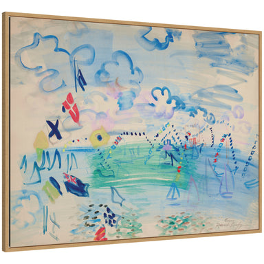 Framed Canvas 42x32 Sylvie Natural 1