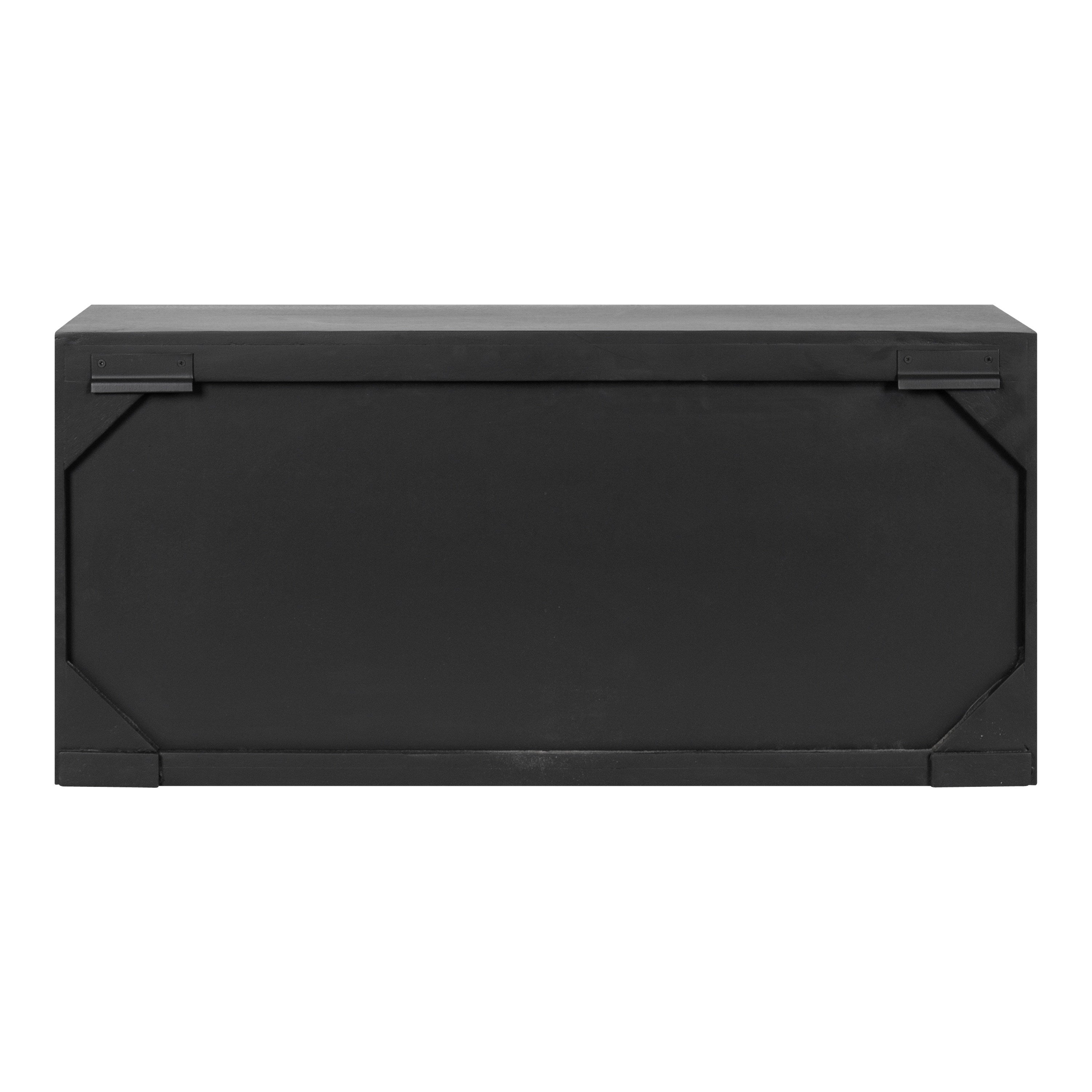 Cabinet Black 30x10x14 5
