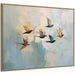 Framed Canvas 42x32 Sylvie Dark Gold 1