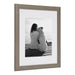 Wall Frame Gray 11x14 matted to 8x10 3