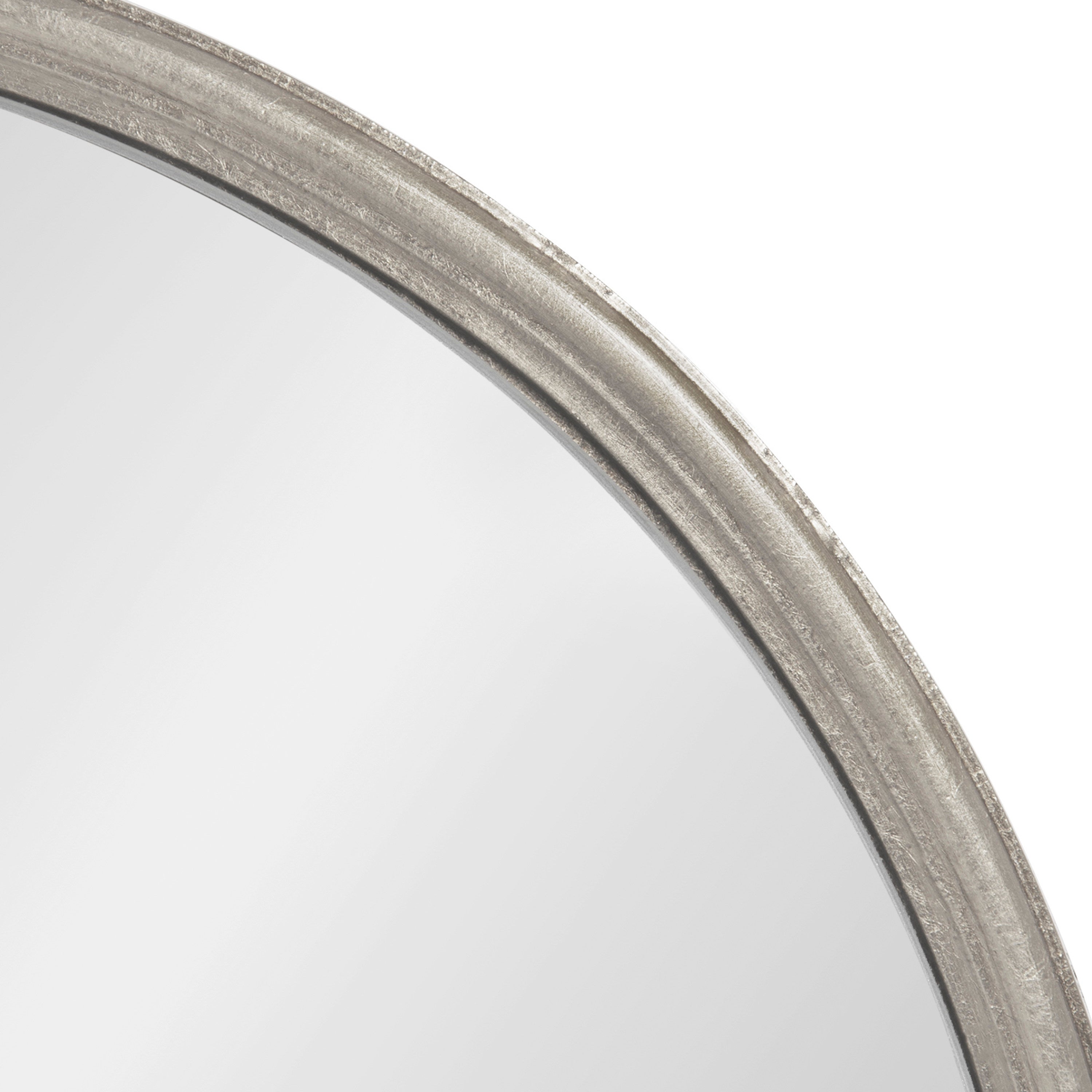 Round Mirror Silver 30" Diameter 3