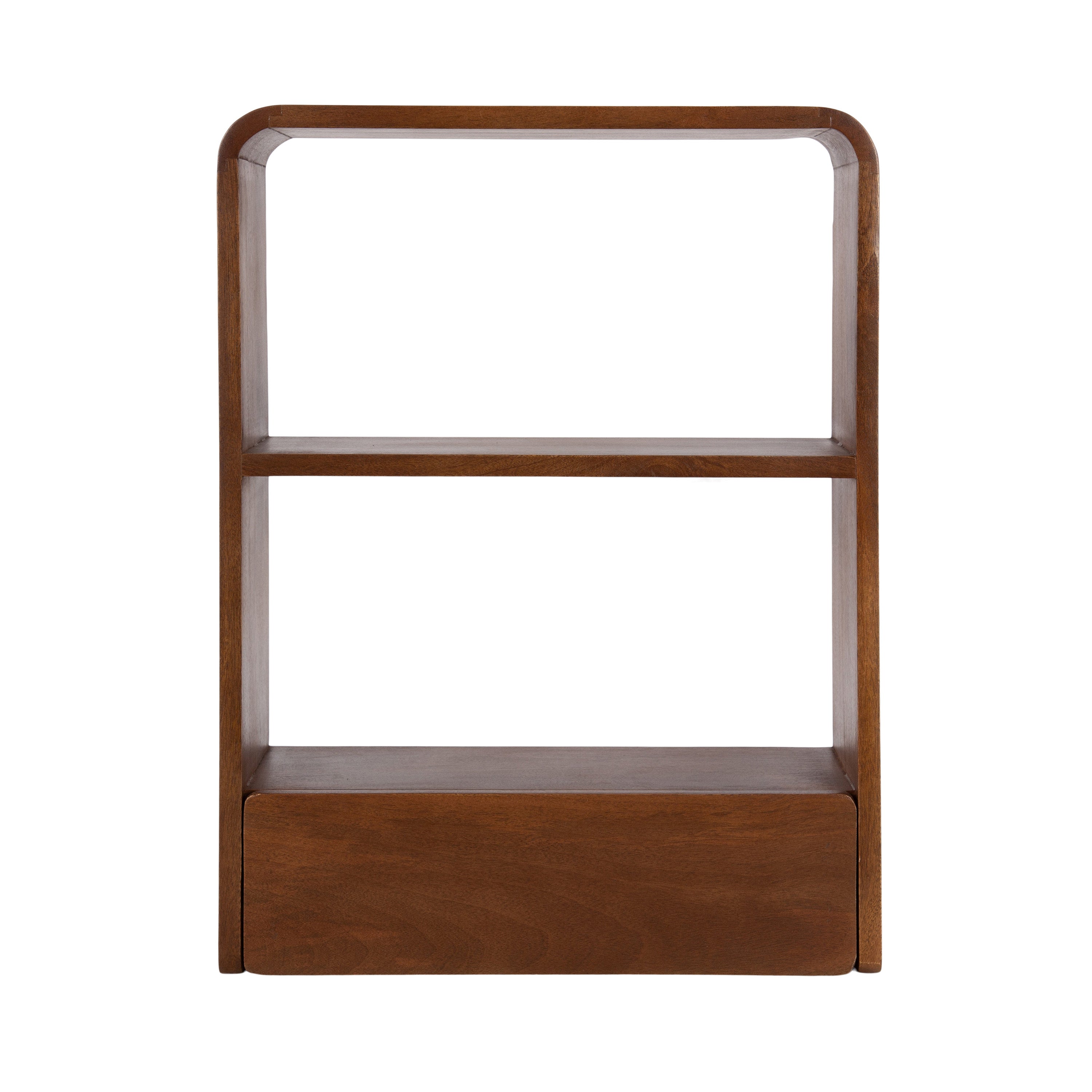 Functional Shelf Walnut Brown 18x24 6