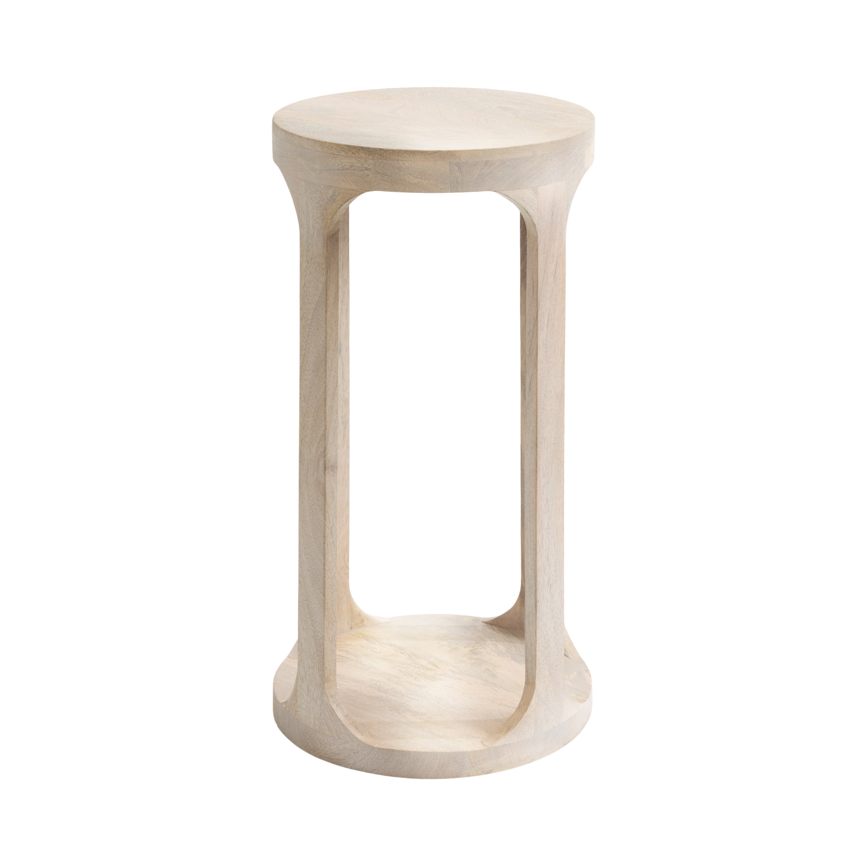 Drink Table Whitewash 12x12x23 5