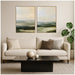 Framed Canvas Sylvie Dark Gold 2 Piece Set 28x38 5