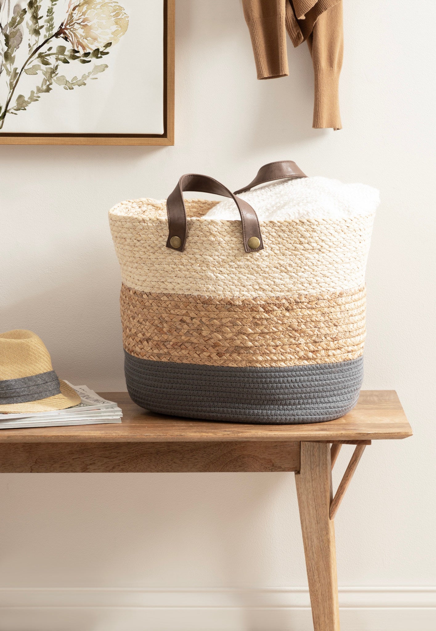 Hermosa Woven Basket
