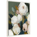 Framed Canvas 18x24 Sylvie Beaded White 1