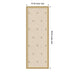 Magnetic Canvas 14x38 Florence Gold 2