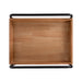 Side Table Natural Black 13x16x26 4