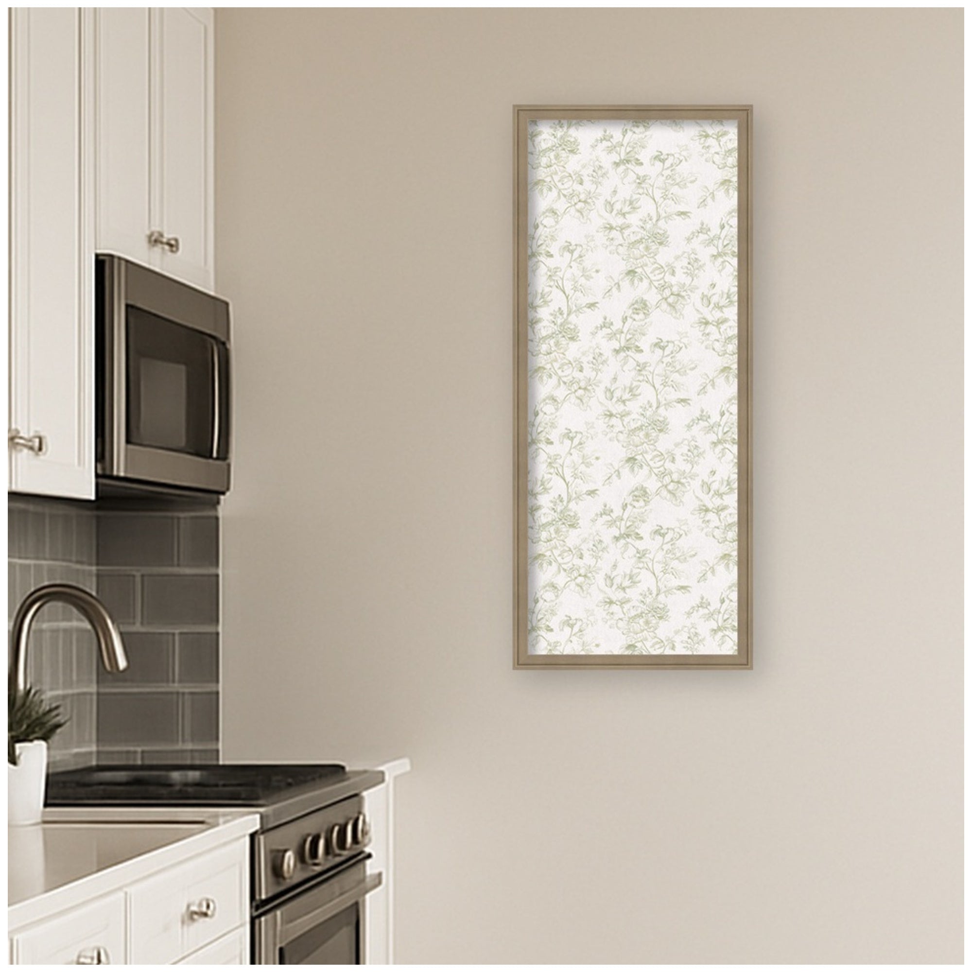 Pinboard 18x42 Florence Light Brown 6