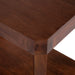 Side Table Walnut Brown 22x14x26 5