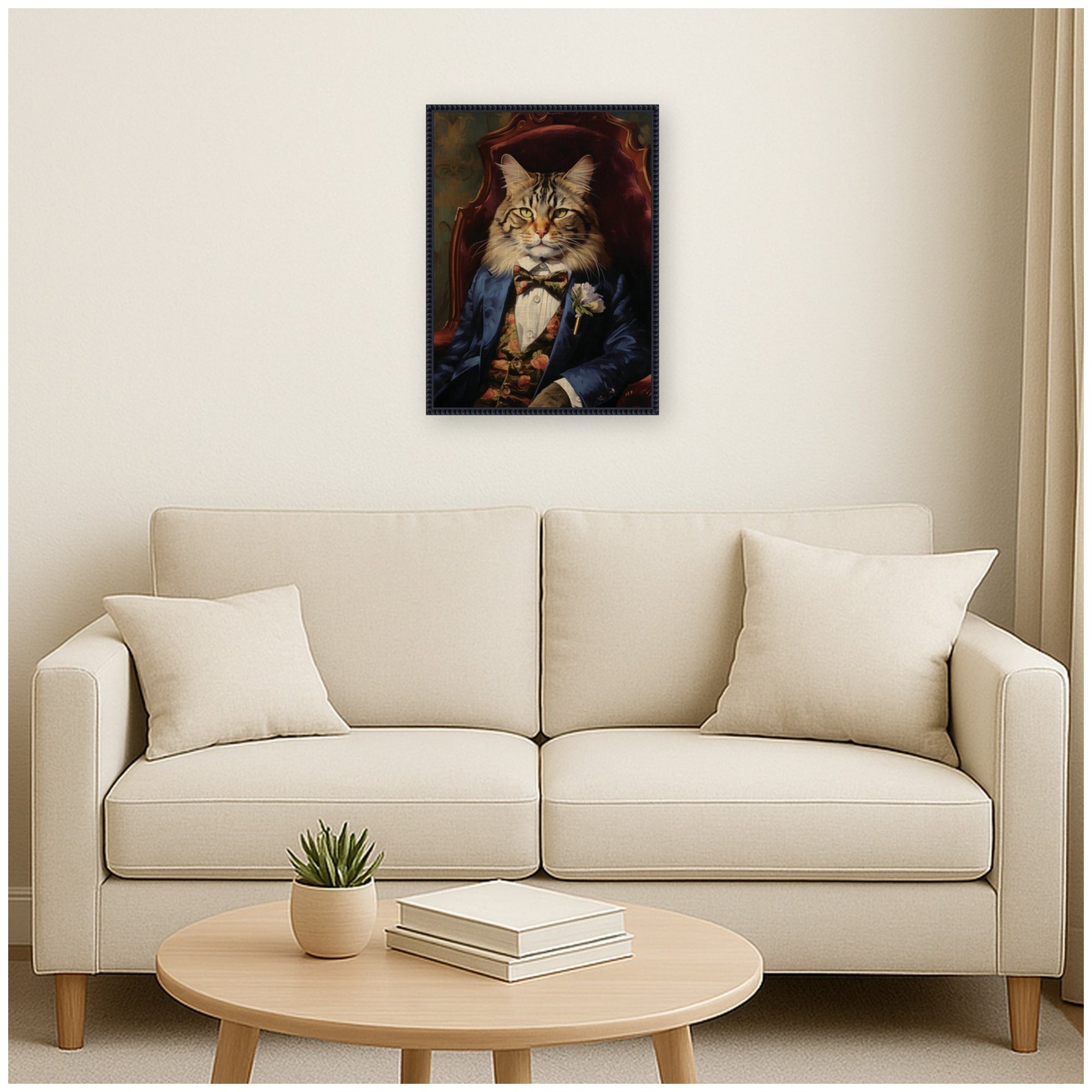 Framed Canvas 18x24 Sylvie Beaded Black 5