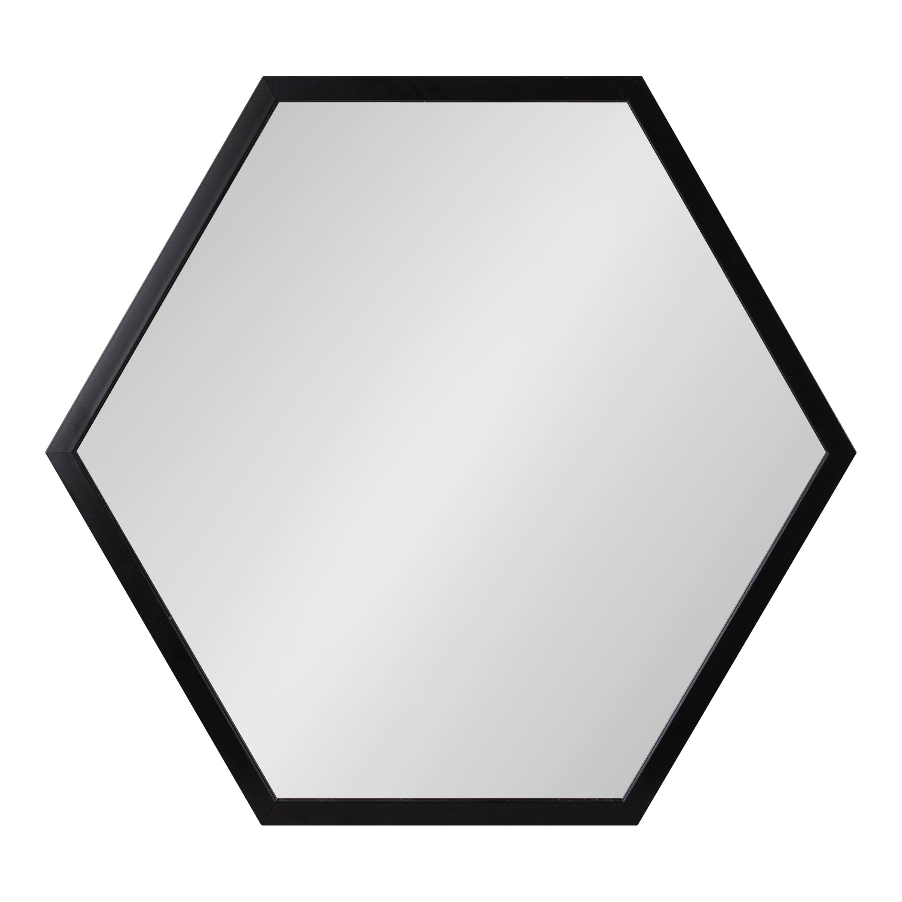 Laverty Framed Hexagon Wall Mirror
