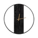 Wall Clock Black Gold 24" Diameter 5