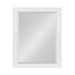 Rectangle Mirror White 21.5x27.5 5