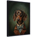 Framed Canvas 18x24 Sylvie Beaded Black 1