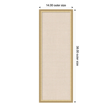 Magnetic Canvas 14x38 Florence Gold 2