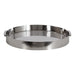 Single Tray 17" Diameter Silver 5