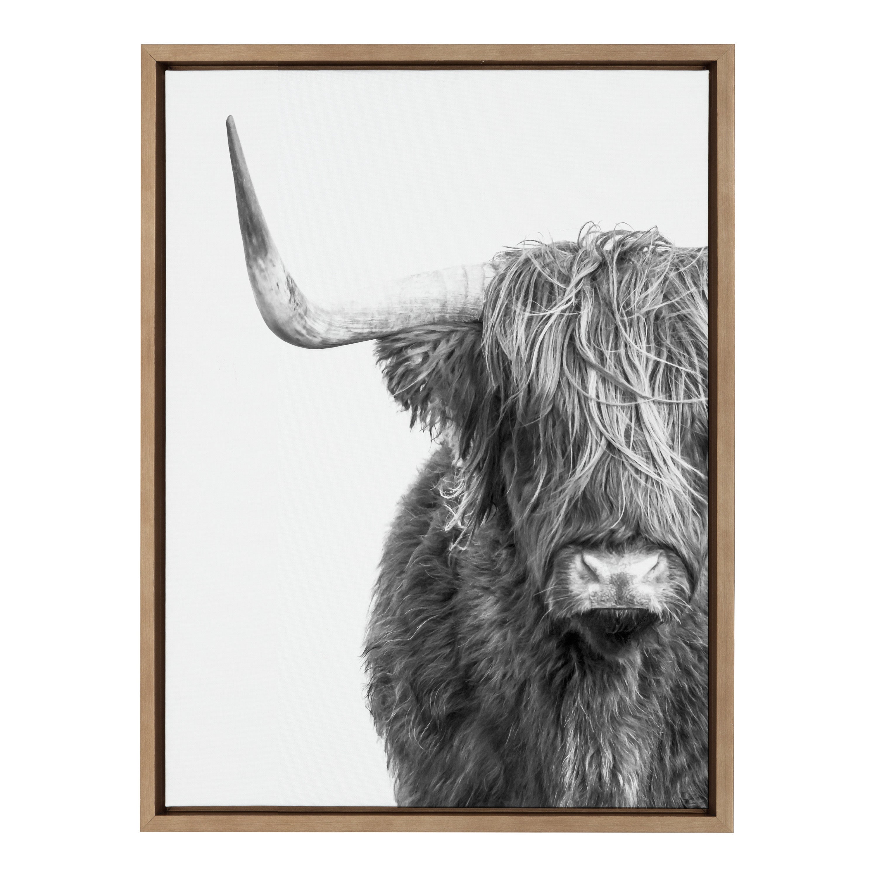 Framed Canvas Sylvie Dark Gold 18x24 2