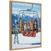 Framed Canvas Sylvie Natural 18x24 1