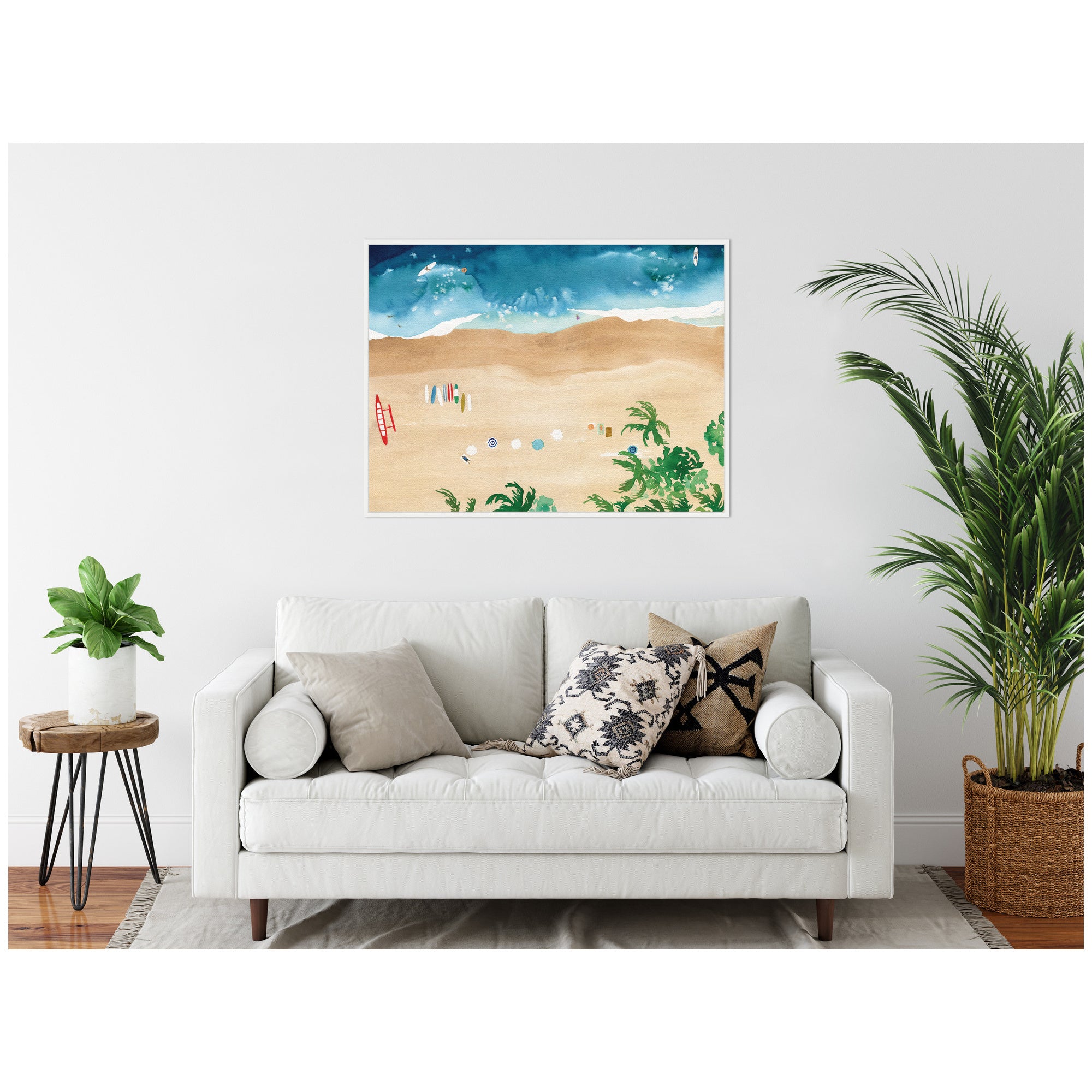 Framed Canvas 42 x 32 Sylvie White 5