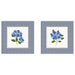 Framed Art Set 2 Piece Set 19x19 Svelte White 1