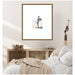 Wall Frame Belvedere Bronze 22x26 matted to 8x10 5