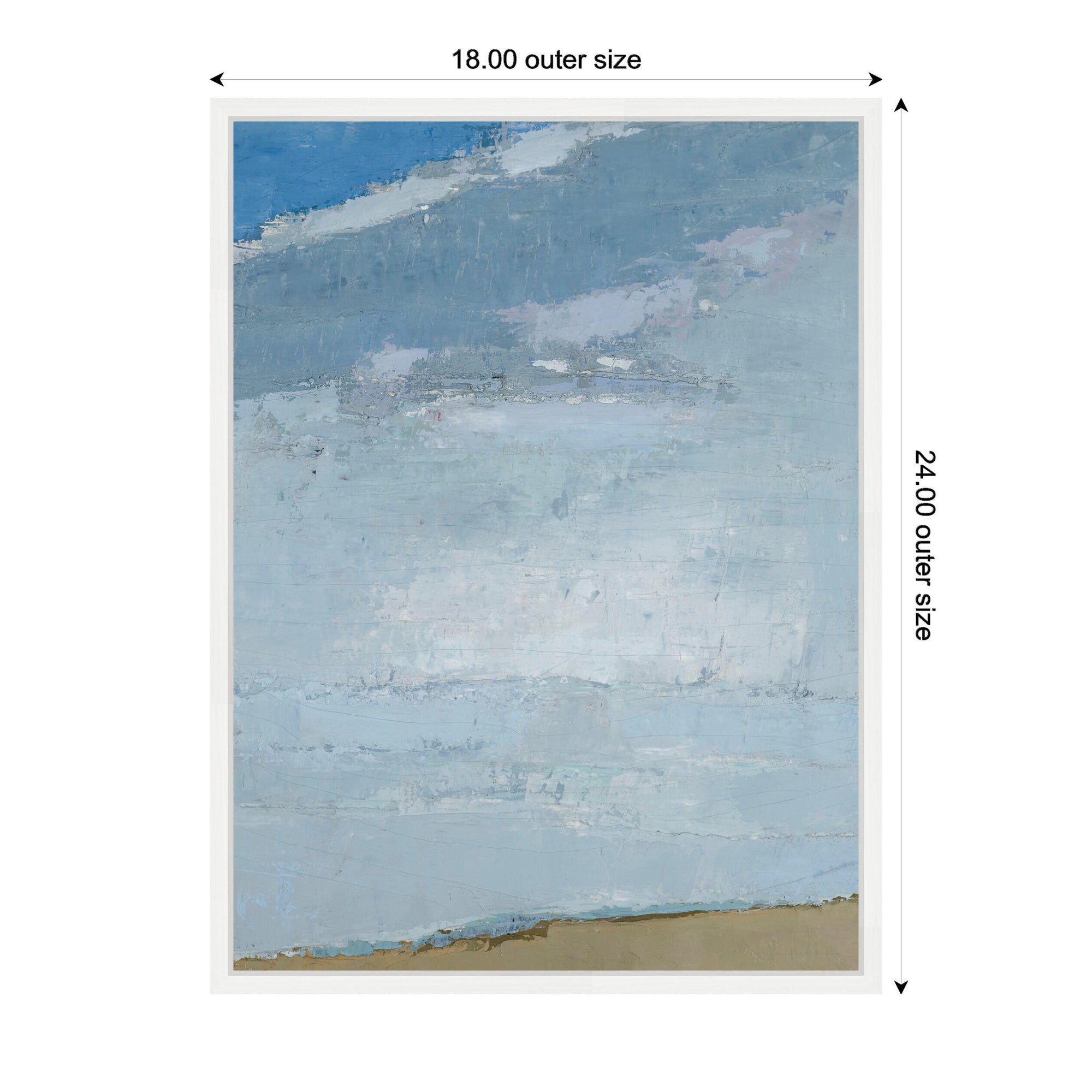 Framed Canvas 18x24 Sylvie White 2