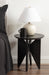 Side Table Black 18x18x20 8