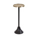 Drink Table Gold Black 9x9x23 1