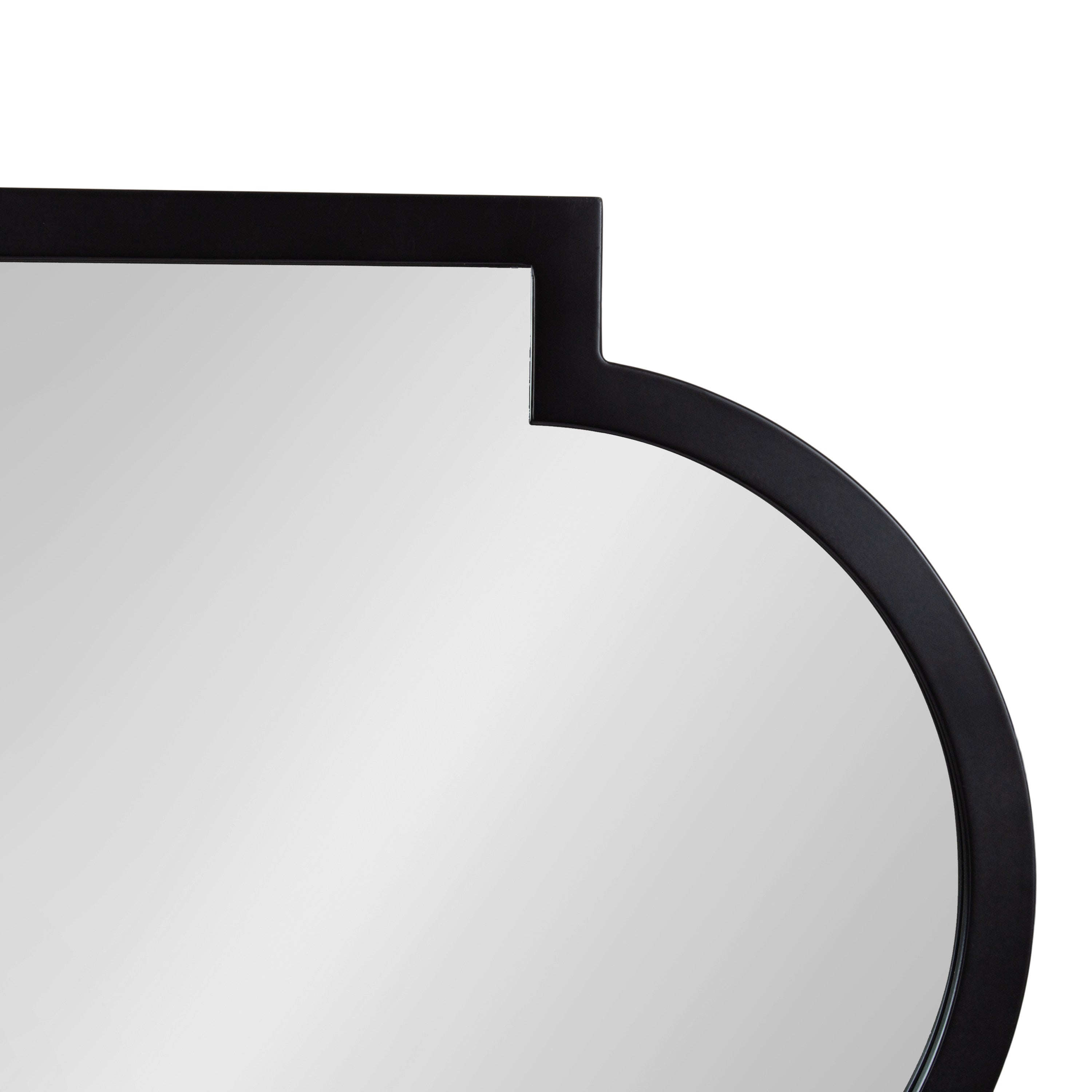 Full Length Mirror Black 20x42 3