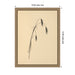 Framed Canvas 10x13 Sylvie Dark Gold 2