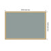 Pinboard Florence Gold 38x26 2