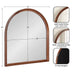 Arch Mirror Dark Brown 32x36 2