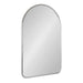 Arch Mirror Silver 24x36 1